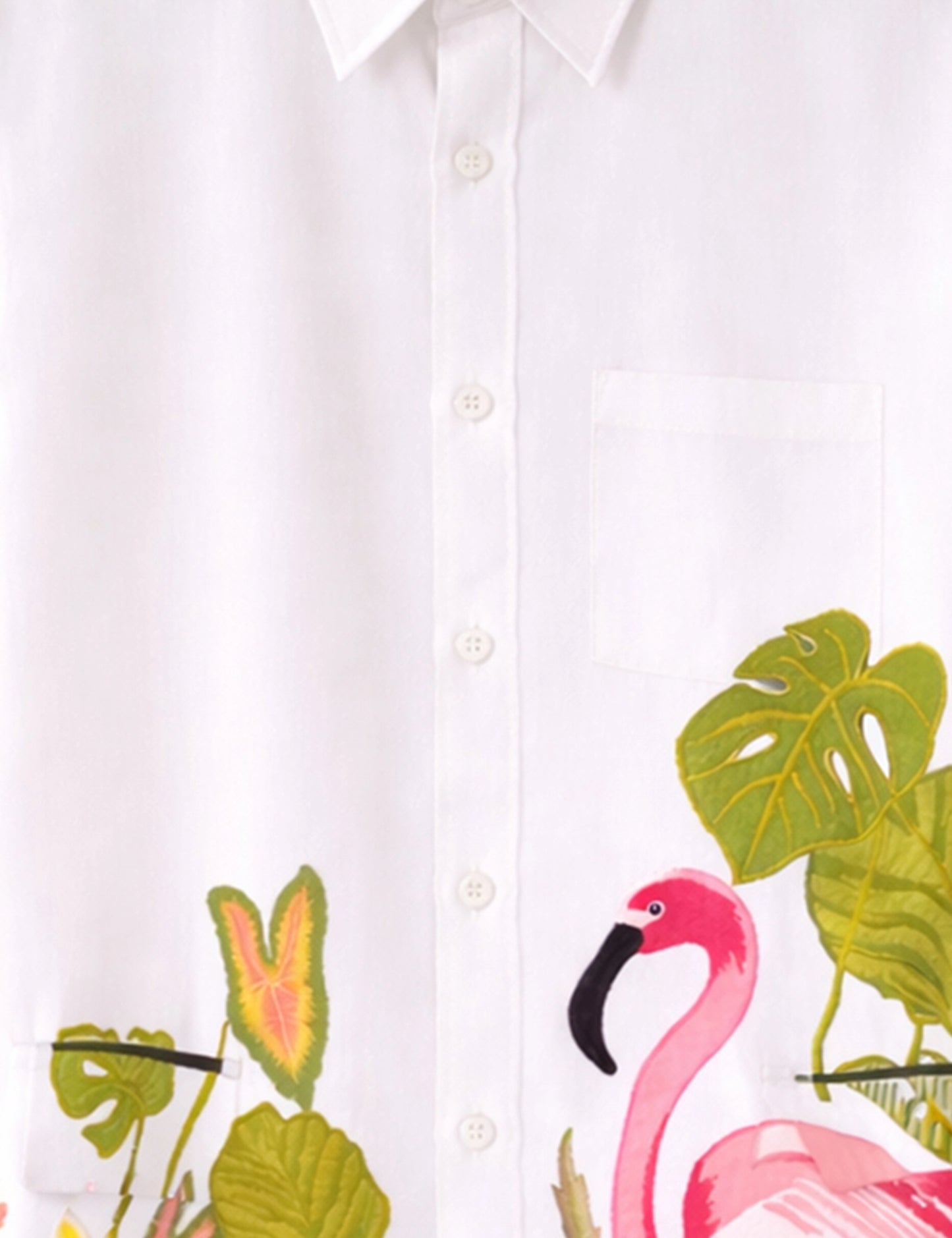 White Flamingo Street Style Men’s Premium Full-Sleeve Shirt - XPST