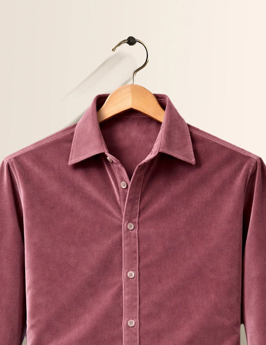 Light Purple Color Premium Signature Shirt – Elegant Texture & Luxurious Finish - XPST