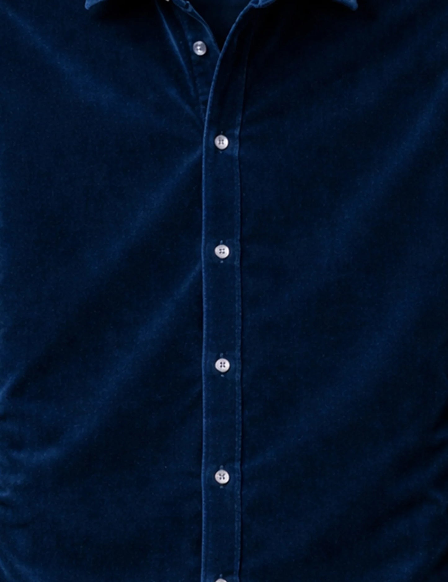 Navy Blue Premium Signature Shirt – Elegant Texture & Luxurious Finish - XPST