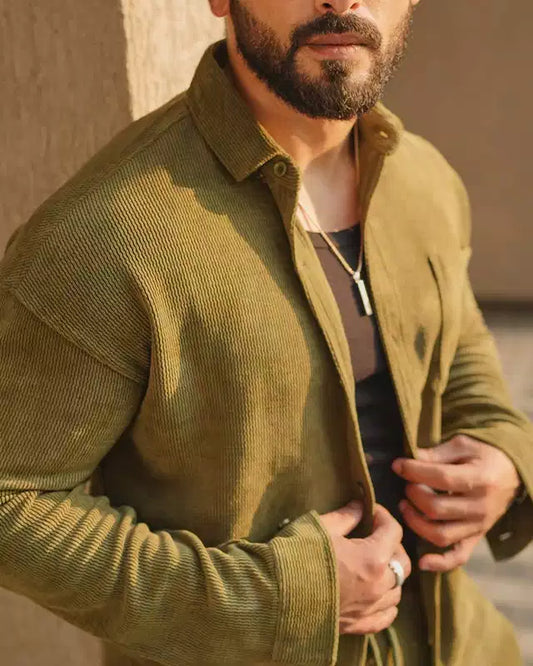 Mhendi Color Luxury Korean Style Full Co-Ord Set Trouser and Shirt - XPCRDF