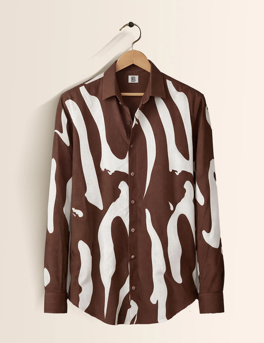 Cocoa Street Style Men’s Premium Full-Sleeve Shirt - XPST