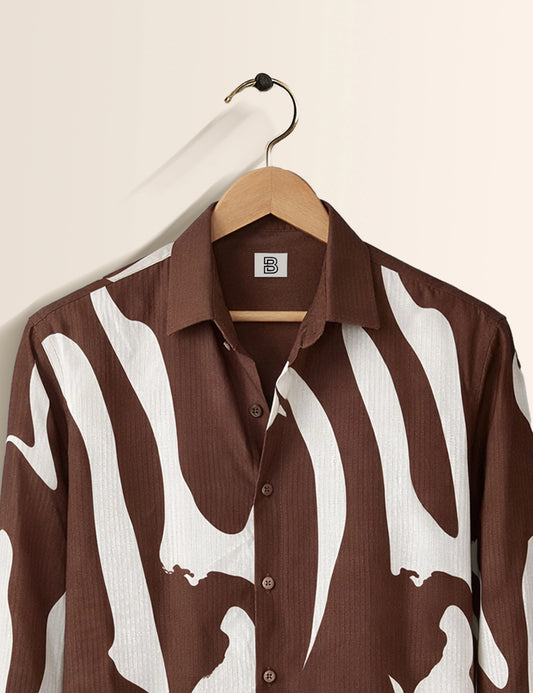 Cocoa Street Style Men’s Premium Full-Sleeve Shirt - XPST