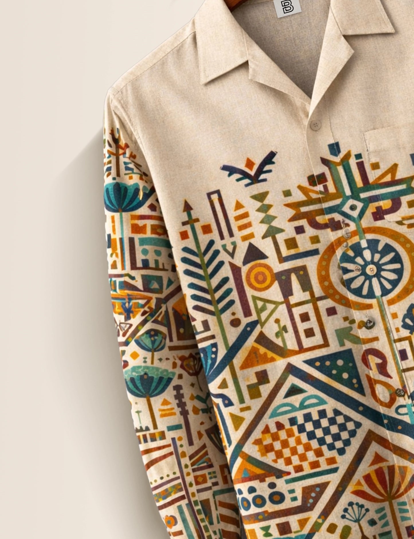 Tribal Send Street Style Men’s Premium Full-Sleeve Shirt - XPST