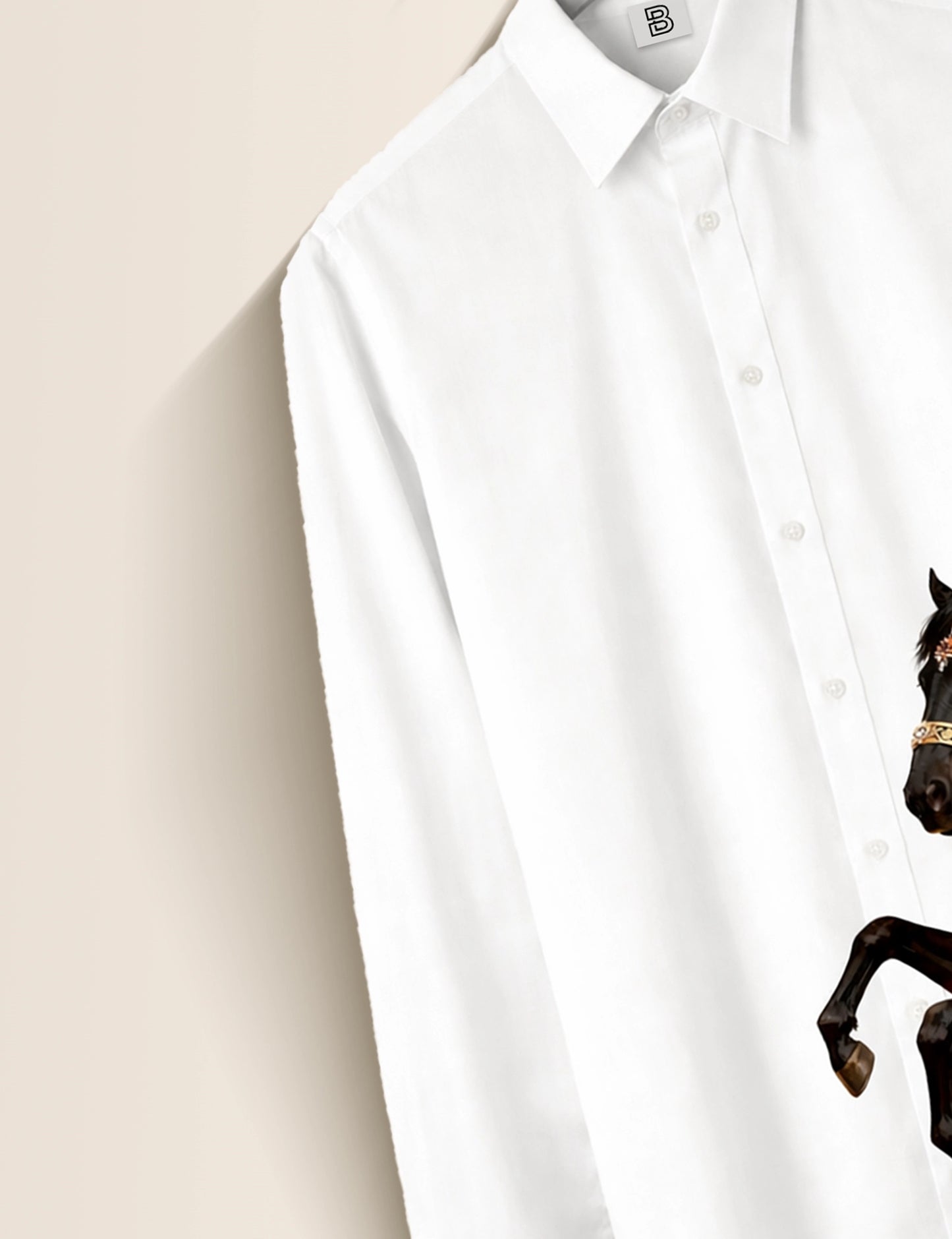 White Horse Street Style Men’s Premium Full-Sleeve Shirt - XPST