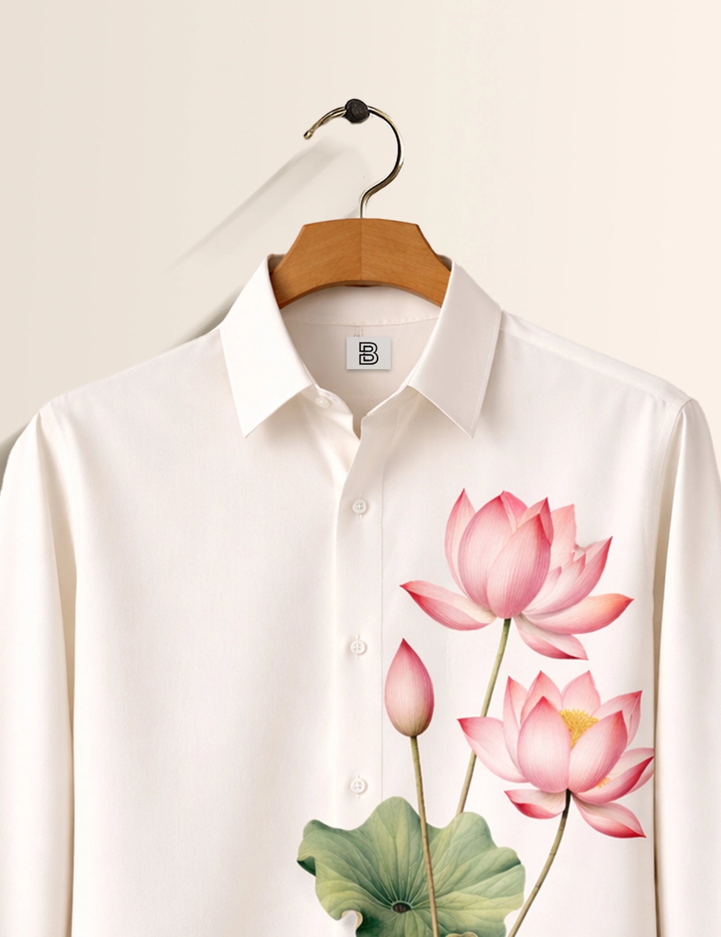 White Lotus Street Style Men’s Premium Full-Sleeve Shirt - XPST