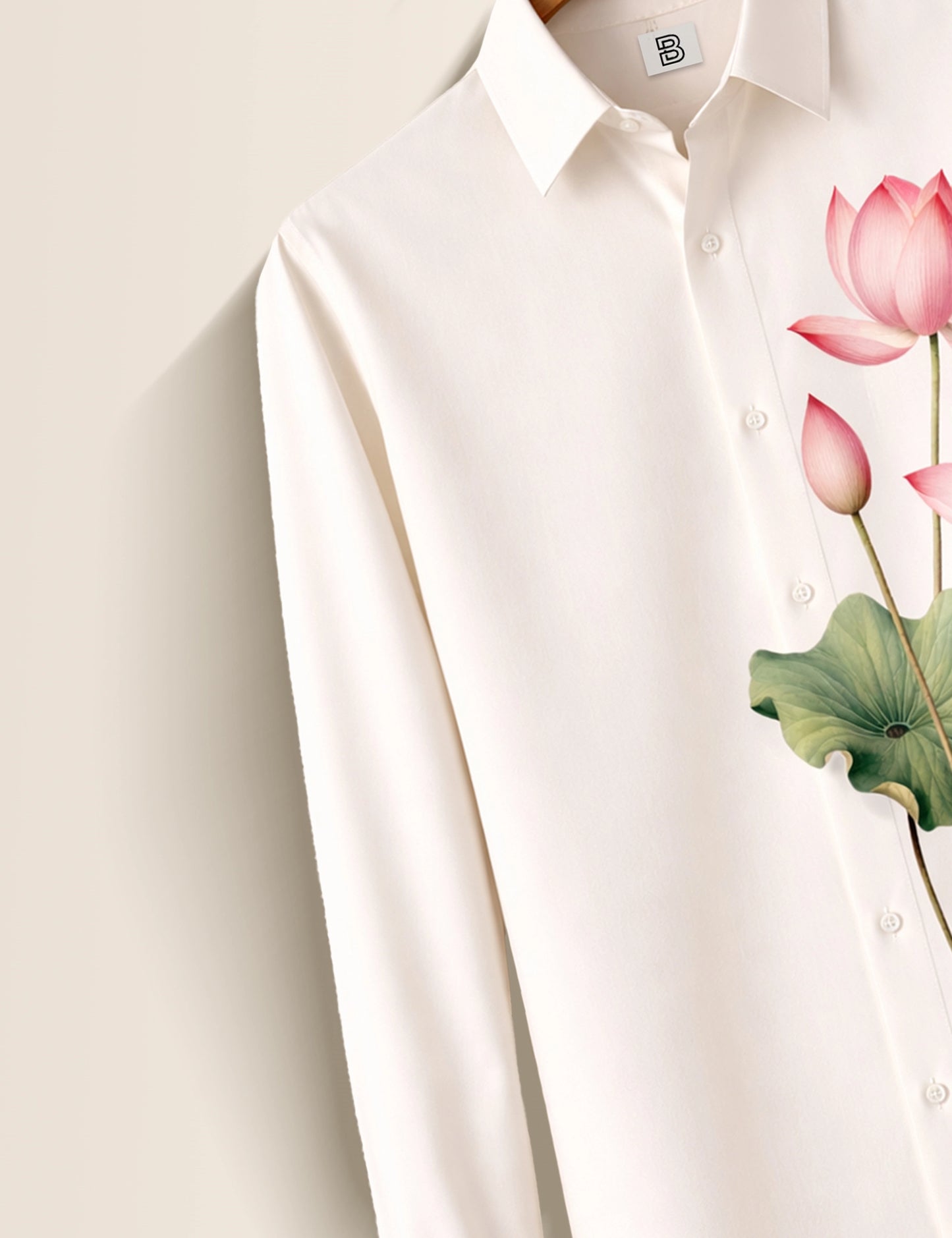 White Lotus Street Style Men’s Premium Full-Sleeve Shirt - XPST