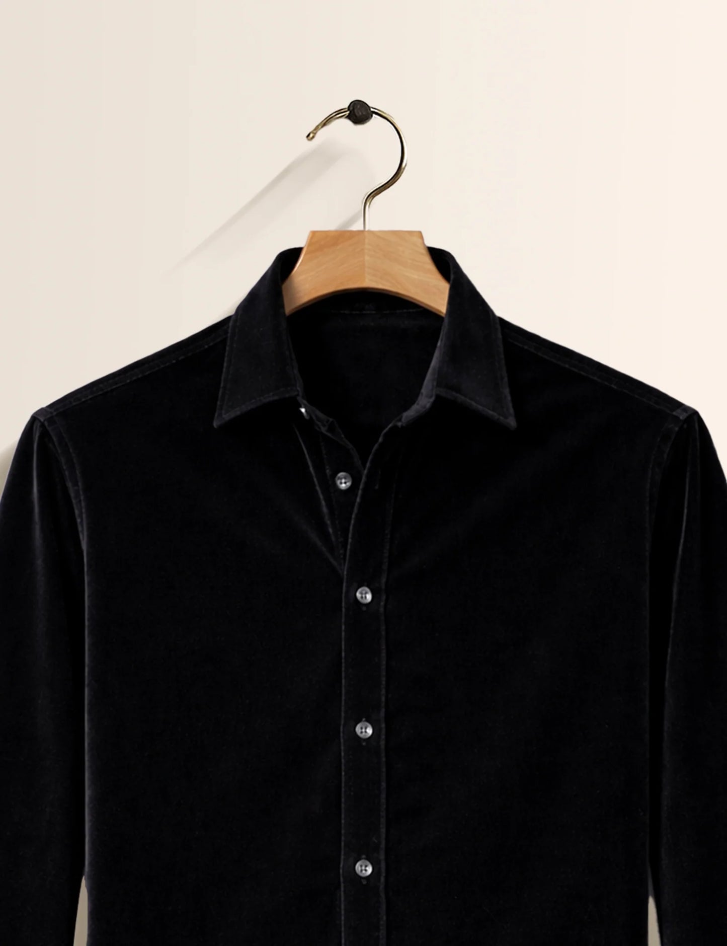 Black Color Premium Signature Shirt – Elegant Texture & Luxurious Finish - XPST