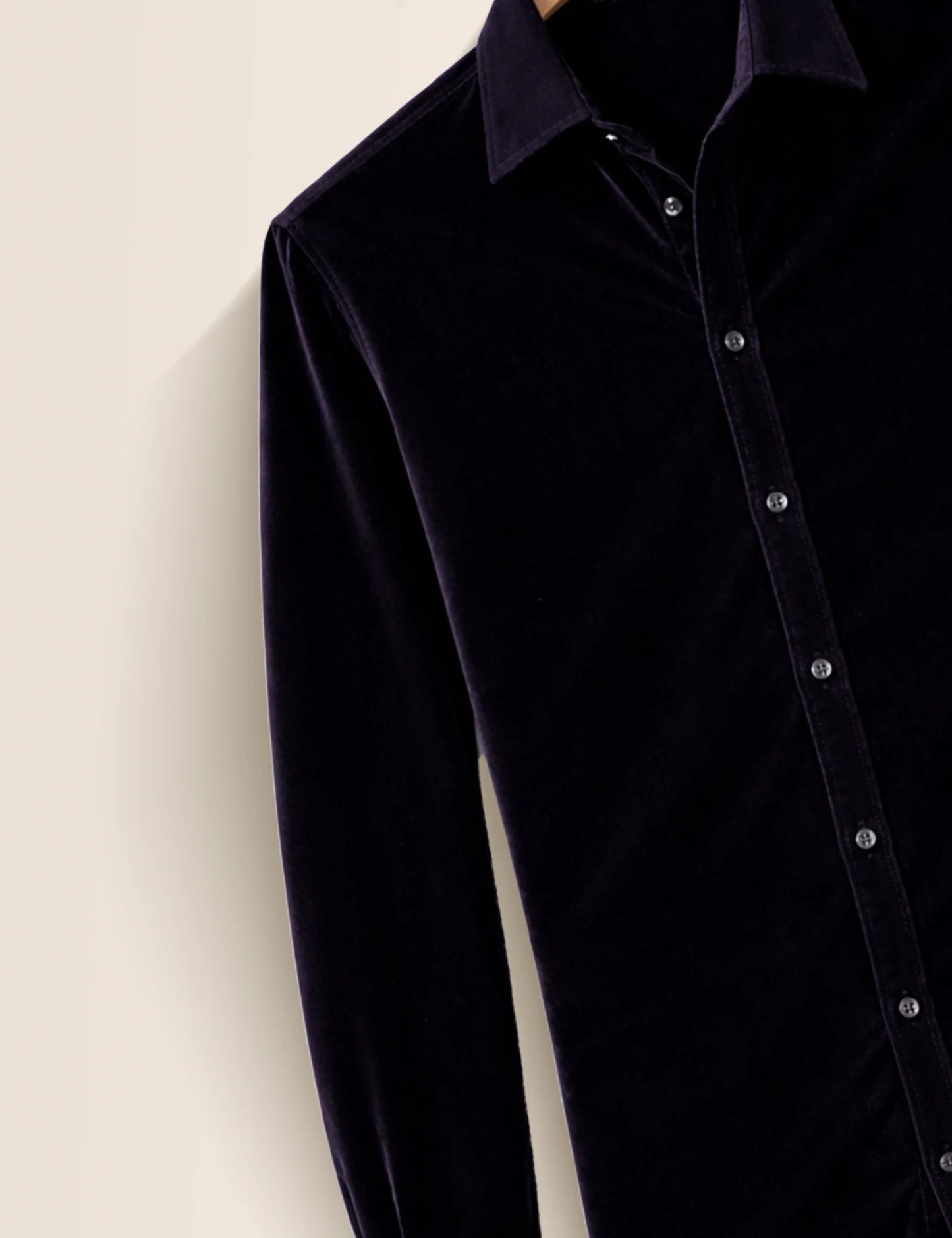 Black Color Premium Signature Shirt – Elegant Texture & Luxurious Finish - XPST