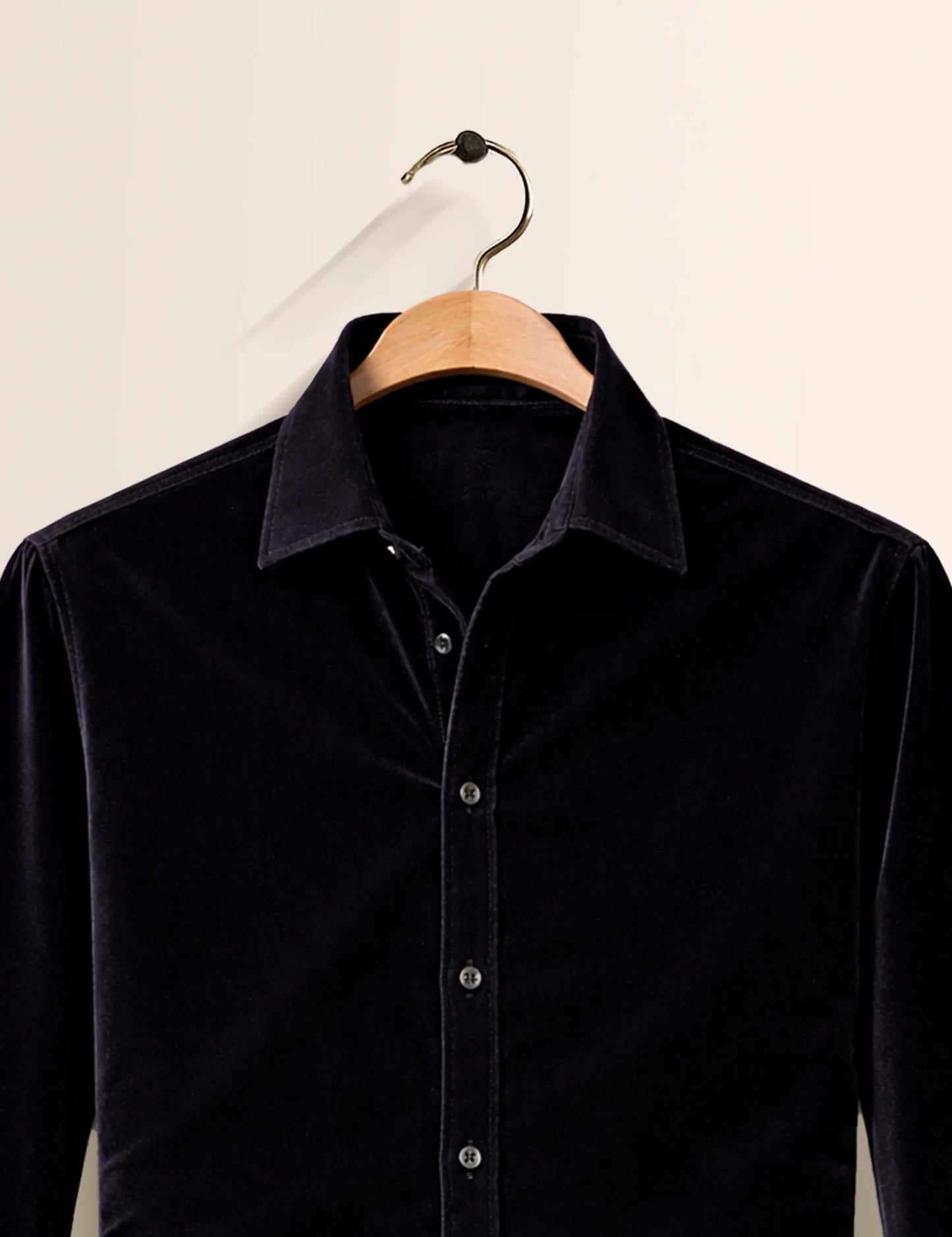 Black Color Premium Signature Shirt – Elegant Texture & Luxurious Finish - XPST