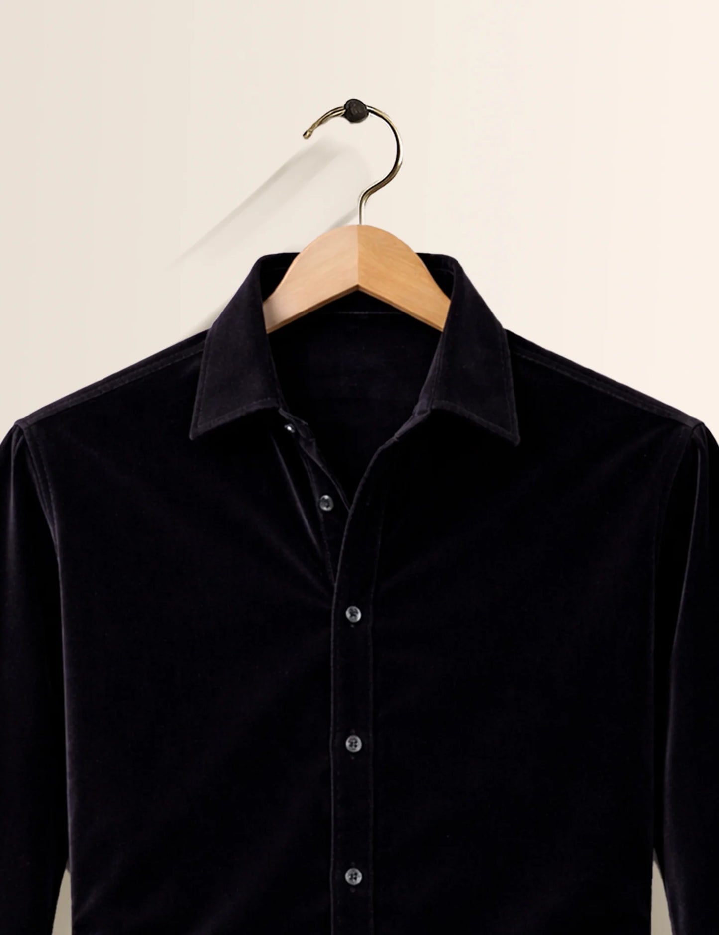 Black Color Premium Signature Shirt – Elegant Texture & Luxurious Finish - XPST