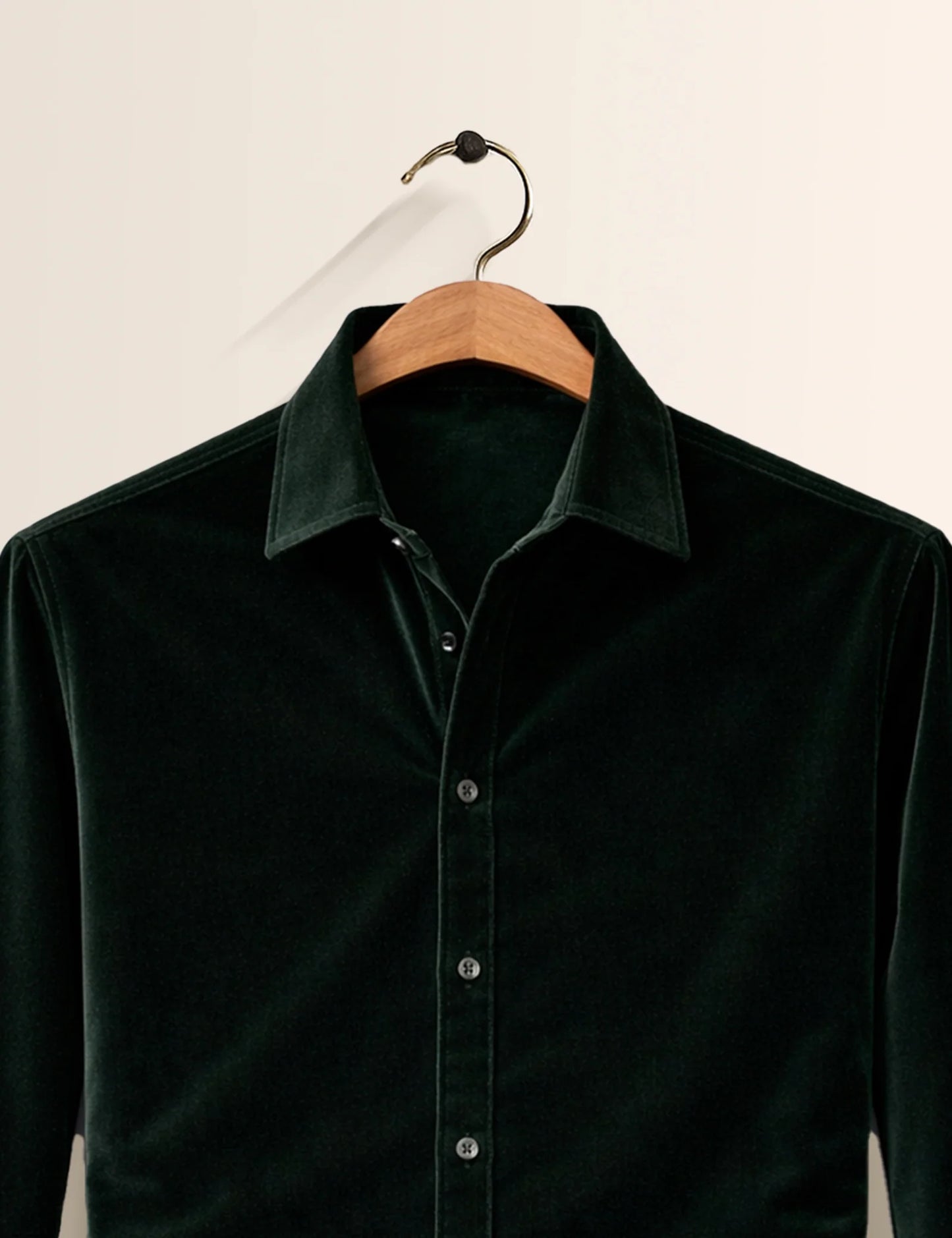 Bottle Green Color Premium Signature Shirt – Elegant Texture & Luxurious Finish - XPST