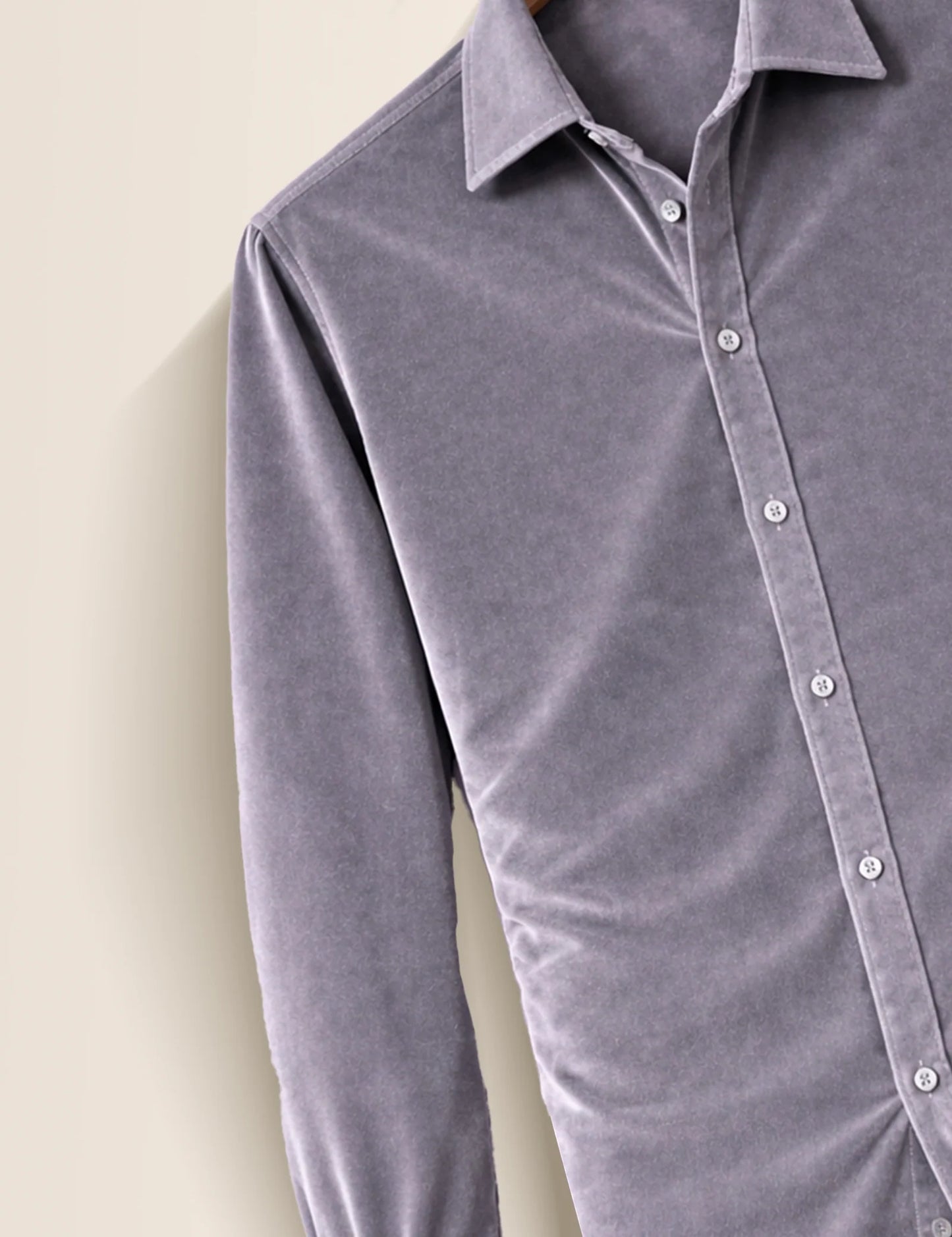 Gray Color Premium Signature Shirt – Elegant Texture & Luxurious Finish - XPST