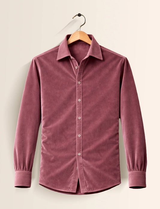 Light Purple Color Premium Signature Shirt – Elegant Texture & Luxurious Finish - XPST