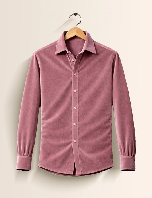 Light Purple Color Premium Signature Shirt – Elegant Texture & Luxurious Finish - XPST