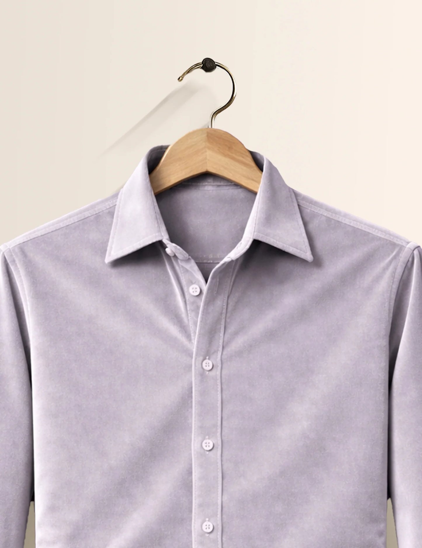 Silver Color Premium Signature Shirt – Elegant Texture & Luxurious Finish - XPST
