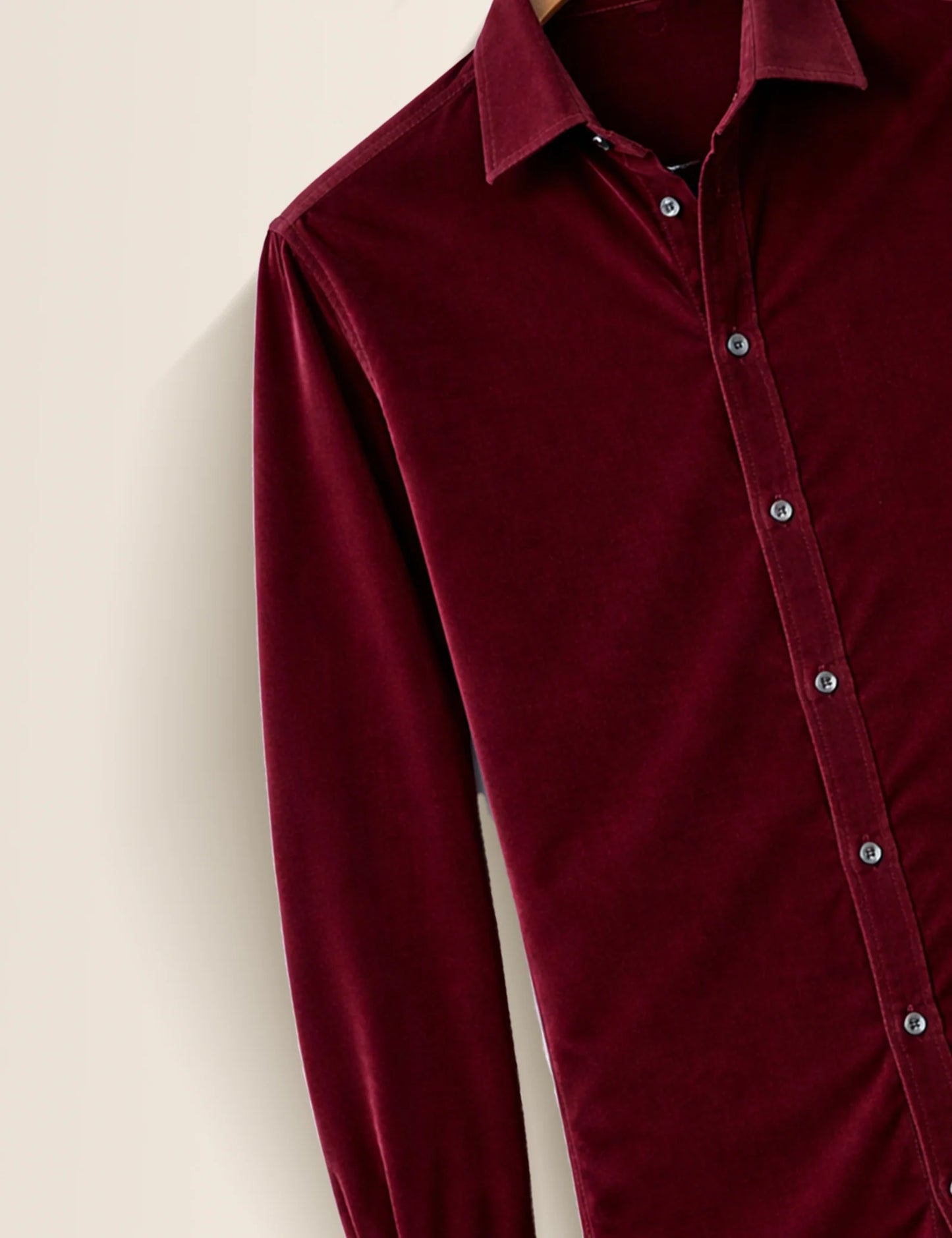 Maroon Premium Signature Shirt – Elegant Texture & Luxurious Finish - XPST
