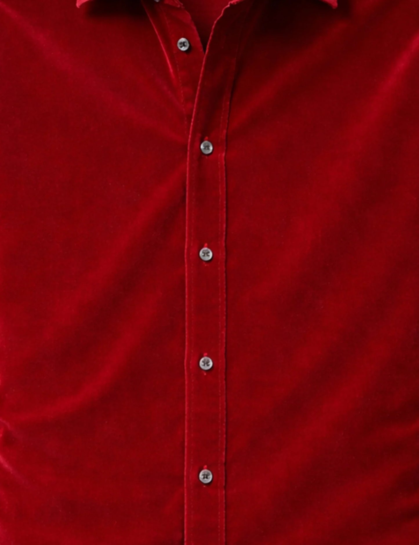 Red Premium Signature Shirt – Elegant Texture & Luxurious Finish - XPST