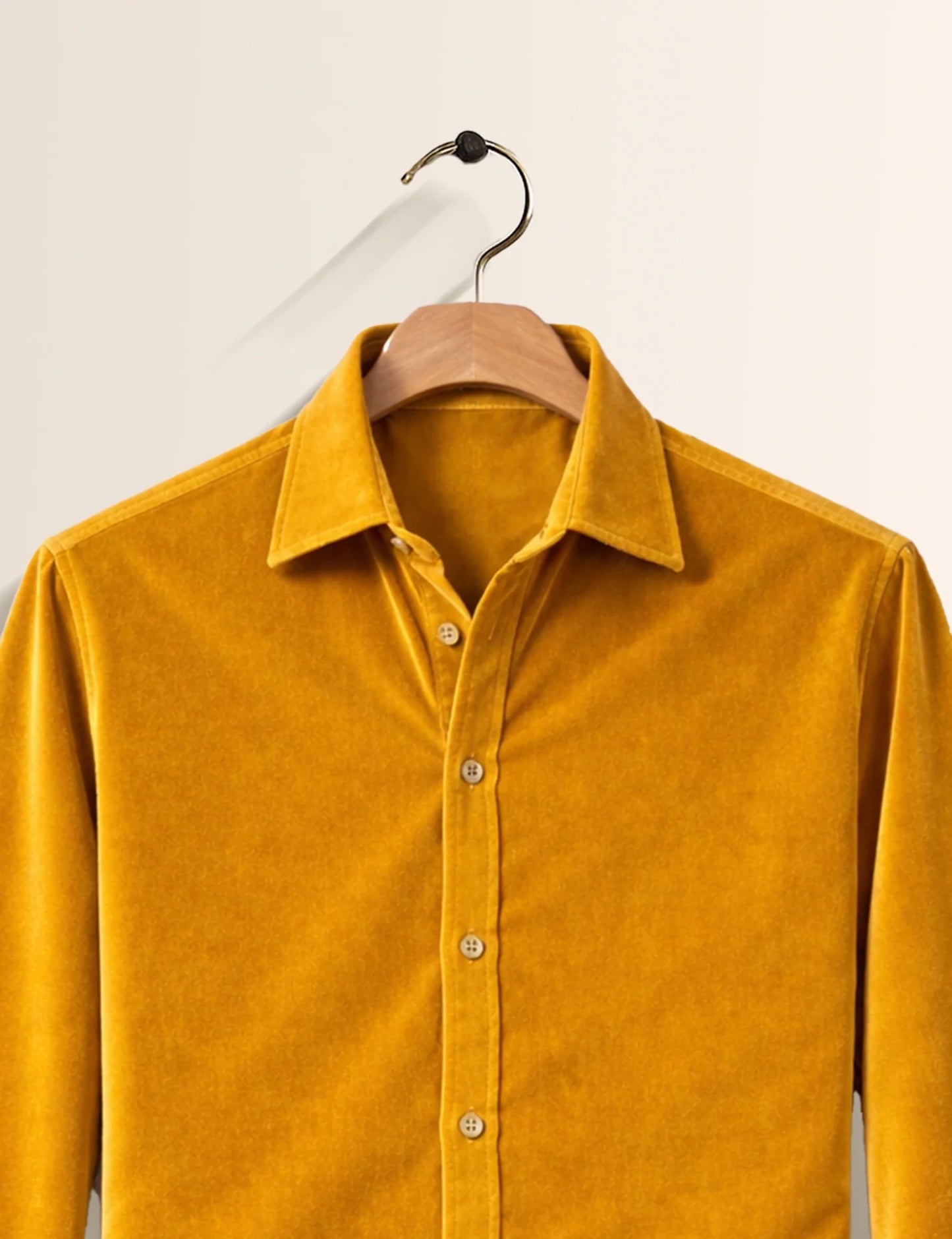 Yellow Premium Signature Shirt – Elegant Texture & Luxurious Finish - XPST